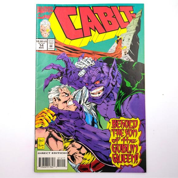 Marvel Comics Lot Cable from X-Men X-Force 6 7 8 10 14 17 1993 1994 VF+ - Picture 7 of 8